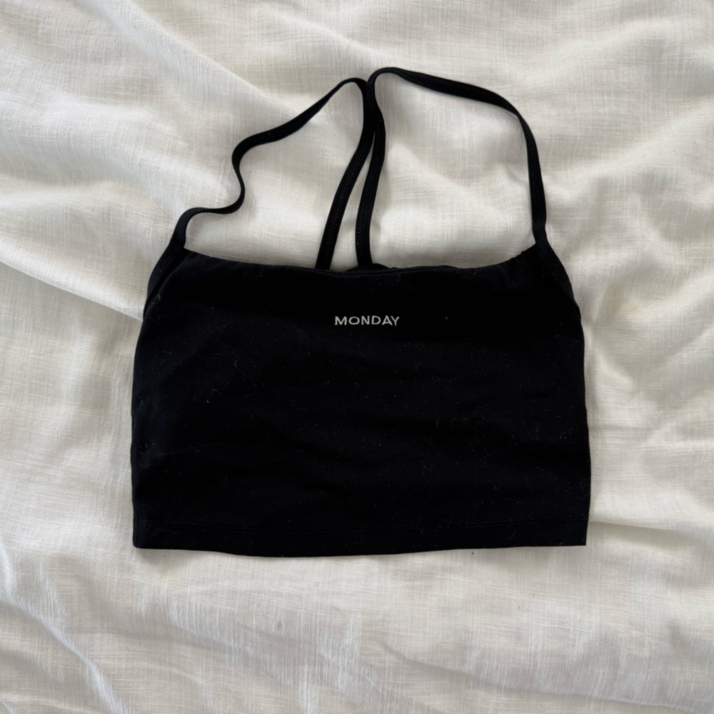 MONDAY Body ( MONDAY Swimwear) Black Olympic Sports Bra Top